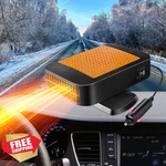Kinowji Car Heater 12V 200W Orange Black Defroster. Fixed Price $39.99.