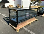 New 60" Commercial Refrigerated Display Case Cooler Countertop 110V Nsf Etl. Fixed Price $2030.00.