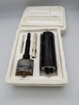 L'ecrin D'acier M19 Mini Tube Wall Safe 3-DIAL French Hidden W/ Drill Bit. Fixed Price $195.00.