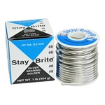 Harris SB861 Stay Brite Silver Bearing Solder 1/8" X Lb. Spool. Fixed Price $179.47.