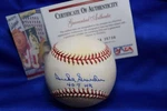 Duke Snider Psa Dna Autograph National League Onl Signed Baseball 407 Hr. Fixed Price $224.00.
