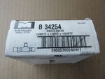 Mueller Refrigeration B34254 Angle Valve 1/4"NPTF 1/4ACCX1/8NPE New In Box. Fixed Price $75.00.