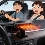 4PCS 360 Rotary Portable Car Heater & DEFROSTER,150W Fast Heating Cooling Fan. Fixed Price $52.96.