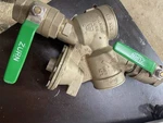 Zurn 975XL2 Reduced Pressure Zone Backflow Preventer In Manual Water Valve. Fixed Price $600.00.