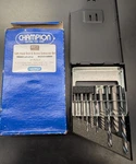 New Champion Left Hand Screw Extractor Drill Set- X1-XL5LH-MADE In Usa-free Ship. Fixed Price $84.84.