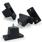 Rubber Vibration Isolator Mounting Bracket For Mini Split Air Black. Fixed Price $23.12.