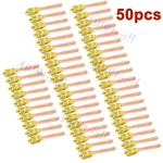 50X Hvac Service/access Valve 1/4" Sae * Od 2.75" Stem Core Refrigeration. Fixed Price $39.99.