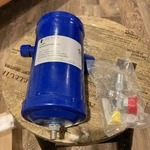 Henry S-8061 Refrigerant Receiver 1/4" Flare, Vertical Ul New J-5. Fixed Price $100.00.