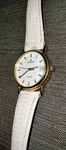 Vintage Movado Quartz Watch Unique White Dial Date Window 27MM (87-A6-825 K). Fixed Price $115.95.