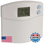 Supco 43154 Programmable Wall Thermostat Blue Night Light 45 To 95 Degree F. Fixed Price $53.51.