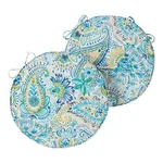 New 18" Round Bistro Seat Pad - Set Of 2. Fixed Price $36.99.