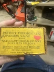 Thermostatic Expansion Valve Genuine Detroit Lubricator Company Nos/vintage With. Fixed Price $45.00.