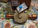 New Emerson 210CA 1B 1" Npt Industrial Solenoid Valve To 1-1/2 Adapters. Fixed Price $50.00.