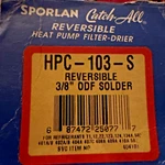 Sporlan 404101 Catch-all HPC-103-S Reversible Heat Pump Filter-drier Ship. Fixed Price $45.12.