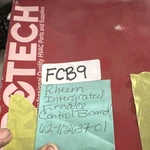 Protech Integrated Furnace Control Board Ifc 62-102637-81 01 Rheem Pcb. Fixed Price $60.00.