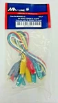 Jumper Kit, 10 Insulated Alligator Clips, Electrical Wire, 18" Each. Fixed Price $22.43.
