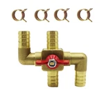 Solid Brass 5/8 Inch Heater Control Valve, 4-WAY Automobile Heating Water Val.... Fixed Price $34.33.