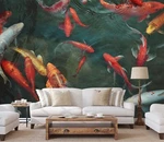 3D Red Goldfish S361 Wallpaper Mural Self-adhesive Removable Sticker Kids. Fixed Price $32.99.
