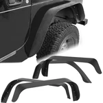 Yitamotor Flat Front & Rear Fender Flares Compatible With 1997-2006 Jeep Wran.... Fixed Price $180.05.