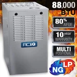Aciq 88,000 Btu 80% Propane/lp Or Natural Gas Furnace, Multi-positional 1 Stage. Fixed Price $1167.00.