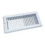 Rheia 00-04-300 White Metal Floor Diffuser 4-8" Adjustable Damper. Fixed Price $27.91.