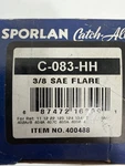 Sporlan C083HH Liquid Filter Drier 3/8 Flare C-083-HH 400488. Fixed Price $30.00.