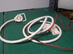 Hussmann HMD-0425438-W Pull Tab White 5PIN Refrigeration 36 Shelf Plug With La. Fixed Price $69.99.