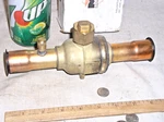 New Mueller Streamline AC17865 F36702 1-1/8" Refrigerant Ball Valve W/access Usa. Fixed Price $78.88.