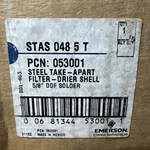 New Emerson Flow Control Alco 053001 5/8"ODF Filterdrier STAS-485-T. Fixed Price $249.95.