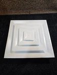 Truaire 2004CD-06 24" T-bar Lay In Cone Step Down Diffuser 6" Collar. Fixed Price $58.50.