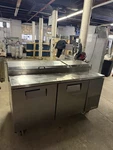 True TPP-67 Pizza Prep Table Refrigerator Cooler Used. Fixed Price $1600.00.