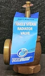Everflow 1" Angle Steam Radiator Valve #48120 **no Handle**. Fixed Price $19.99.