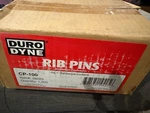 Duro Dyne Rib Pins Quantity 1000 For Inch High Density Insulation. Fixed Price $250.00.