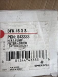 Emerson BFK-163S Bi-flow Liquid Line Filter Drier 3/8" Odf Heat Pump 043333.. Fixed Price $13.00.