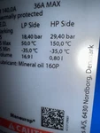 Danfoss M180-3VI Industrial Compressor Phase 200-230V Steel Blue. Fixed Price $2500.00.