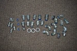 Assorted New Thomas & Betts Insulated Liquidtight Steel Conduit Connector. Fixed Price $19.88.