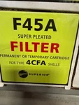 Superior F45A Pleated Filter For 4CFA Shells. Fixed Price $60.00.