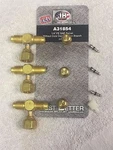 Jb Industries, Brass Tee, Flared, 1/4MF X 1/4FM, PART#A31854. Fixed Price $42.75.