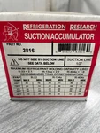 3816 - Refrigeration Research Inc. Fixed Price $62.31.