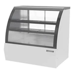 Beverage Air 49" White Curved Glass Dry Deli Case W/ 2 Adjustable Shelves. Fixed Price $8266.05.