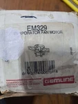 New Box Gemline EM329 Evaporator Fan Motor AI3. Fixed Price $20.00.