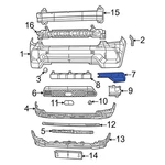 For Jeep Compass 2022-2025 6WS66GXHAA Front Right Outer Grille. Fixed Price $24.95.