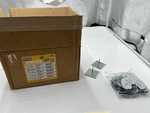 Box Of 100 Duro Dyne 1-1/4" Dynastick Self Adhesive Insulation Fastener Hanger. Fixed Price $90.30.