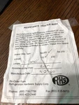 Rhs 64-200 Resistance Heater Wire 115 V 240" Nip New In Package. Fixed Price $16.95.