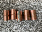 Lot Of 5, Mueller Industries W01034 WC-400 3/4" X Rolled Stop Coupling. Fixed Price $13.95.