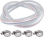 5FT 1" Id X 1.25" Od Steel Wire Suction Hose Pvc Reinforced Tubing High Pressure. Fixed Price $23.61.