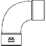 Mueller W2747 90 Elbow 1-1/8" Copper Sweat Fitting. Fixed Price $22.67.