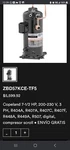 Copeland Compressor 7 1/2 Hp. Fixed Price $1700.00.