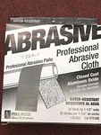 Abrasive Cloth, 25 Yards 1-1/2" Wide, Water-resistant, Aluminum Oxide #70180. Fixed Price $19.99.