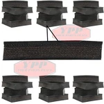 24 Anti Vibration Pad Air Compressor 3X3X1 Isolation 3" Heavy Duty Rubber Usa. Fixed Price $79.95.
